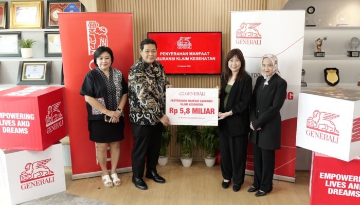 Generali Indonesia Bayarkan Klaim Rp1,3 Triliun Tahun 2025, Dampingi Nasabah di Masa Tersulit