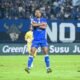 Selebrasi penyerang Persib Bandung Uilliam Barros