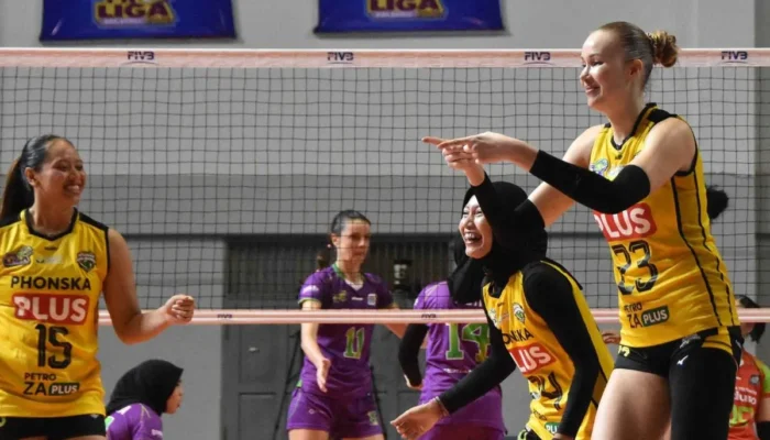 Ungguli Pertamina Enduro, Gresik Phonska Bertengger di Posisi Puncak Klasemen Reguler Proliga 2026