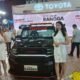 Produk mobil niaga dari Toyota saat ditampilkan pada pameran GIIAS di Muladi Dome Undip Tembalang.