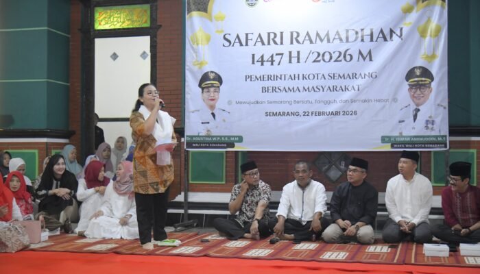 Lanjutkan Safari Ramadan, Wali kota Agustina Ajak Warga Perkuat Kebersamaan dan Sukseskan MTQ Nasional 2026