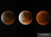 Kemenag Imbau Umat Gelar Salat Khusuf saat Gerhana Bulan Total Hari Ini