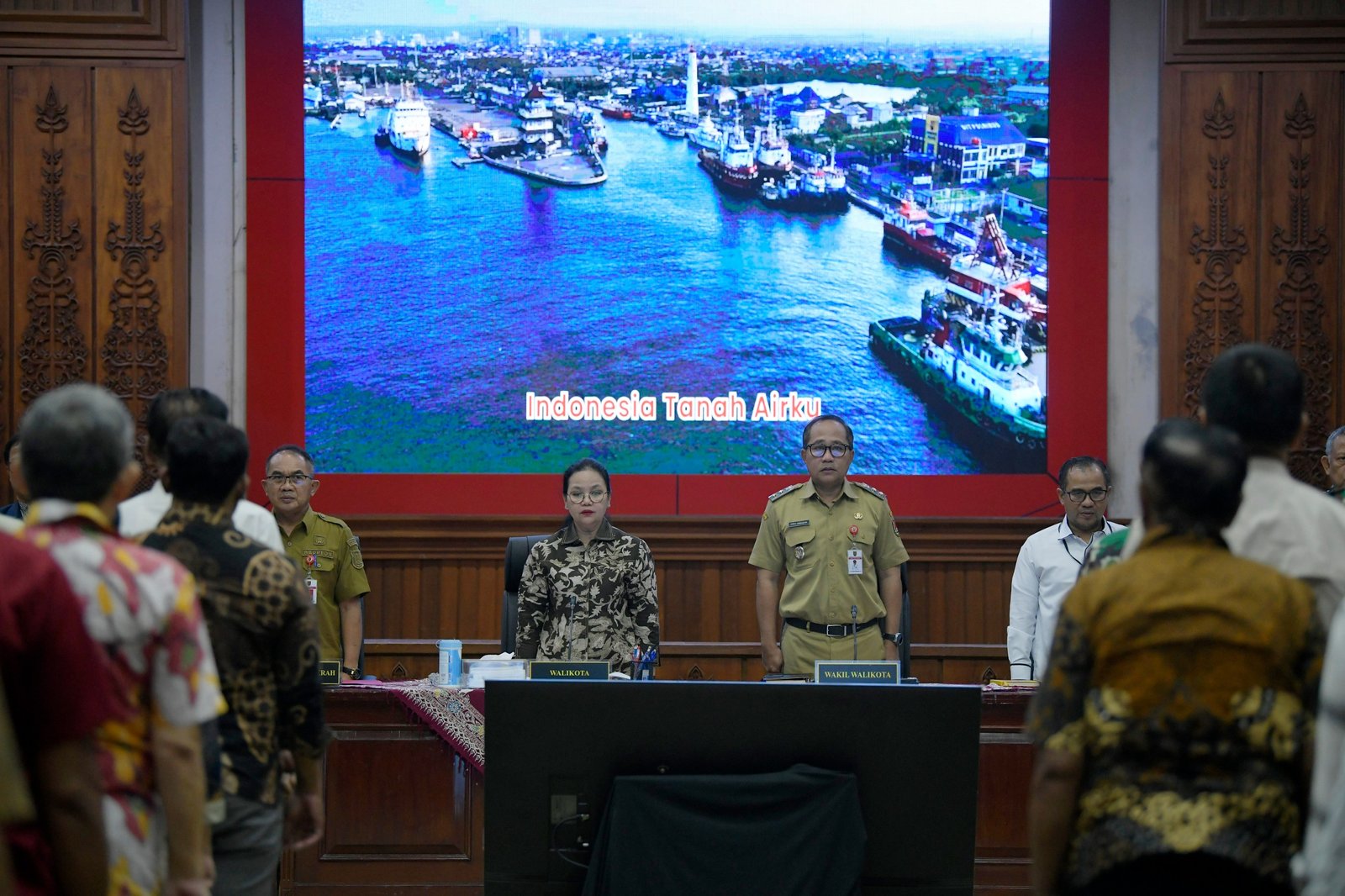 Wali kota Semarang saat membuka Forum Group Discussion (FGD) Raperwal Musrenbang