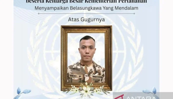 Lagi, RI Desak PBB Gelar Investigasi Usai Gugurnya Praka Rico