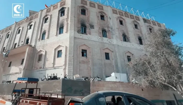 Spanduk Propoganda Militer Israel Terpasang di RS Indonesia Gaza Dikecam