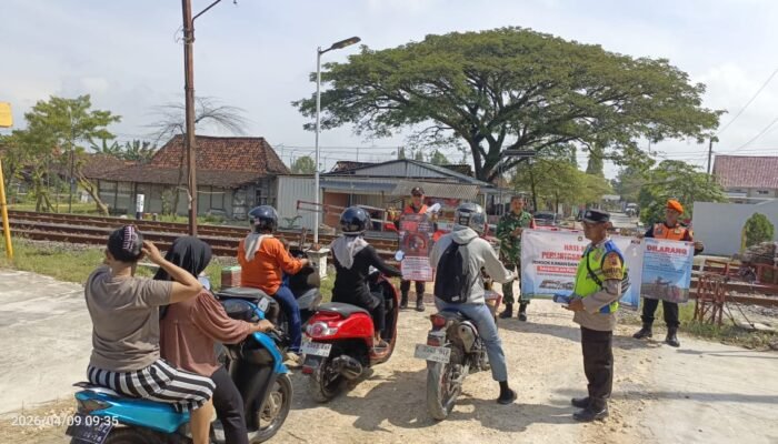 Gencarkan Sosialisasi Keselamatan, Insiden Kecelakaan di Perlintasan Sebidang Terus Menurun