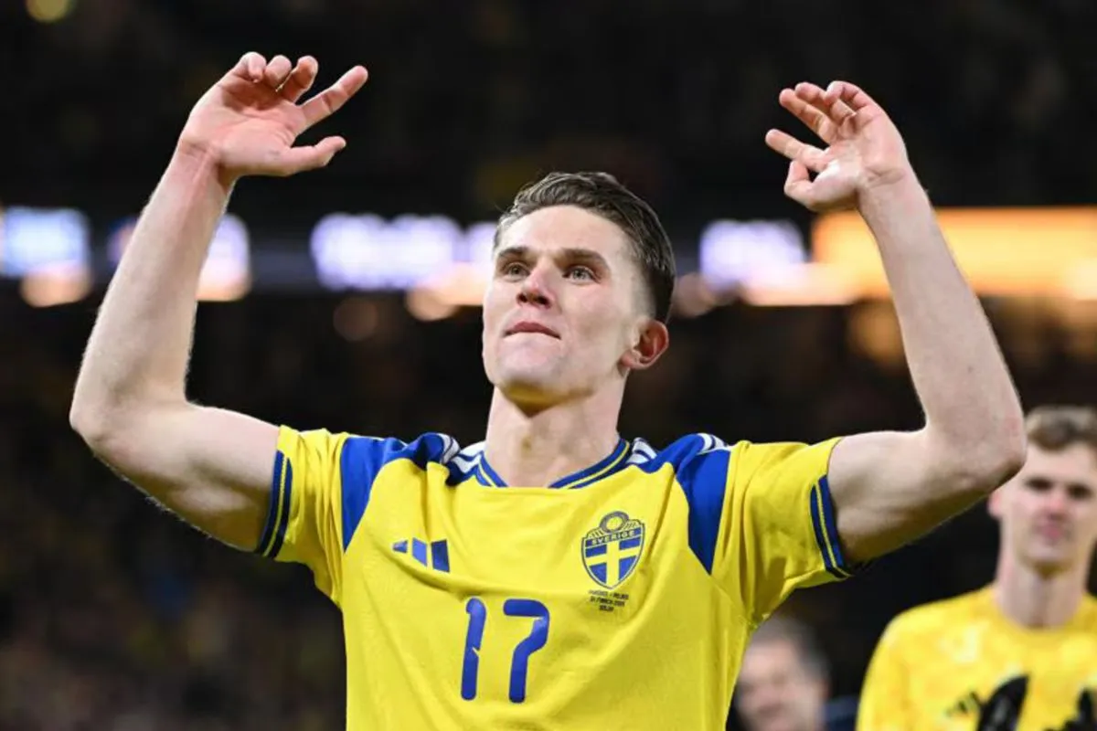 Penyerang Timnas Swedia Viktor Gyokeres