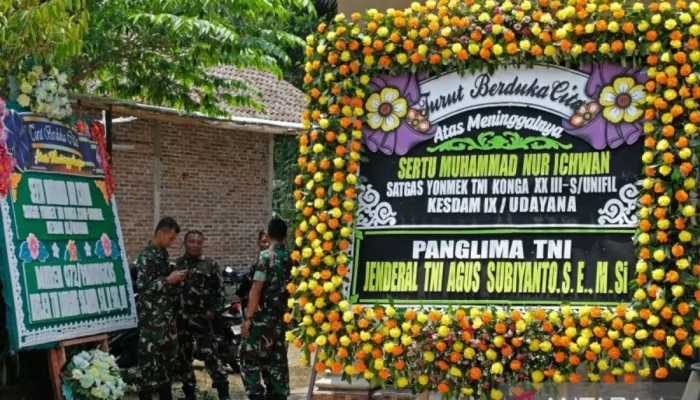 Jenazah Prajurit TNI Gugur di Lebanon Dipulangkan Jumat atau Sabtu