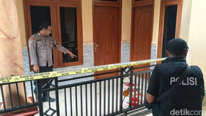 Tempat Kejadian Perkara balita meninggal diserang monyet