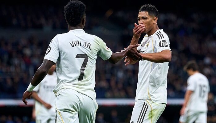Real Madrid Usai Tersingkir di Liga Champions, Vinicius dan Bellingham Terlibat Cekcok