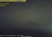 Gunung Semeru Erupsi, PVMBG: Statusnya Siaga