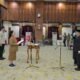 Walikota Semarang Agustina Wilujeng resmi melantik Sekda Kota Semarang Handi Priyanto di ruang Lokakrida Gedung Moch Ichsan Balaikota Semarang