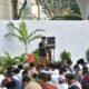 Warga melaksanakan salat Iduladha 1447 H bertempat di halaman Balikota Semarang, Rabu (27/5)