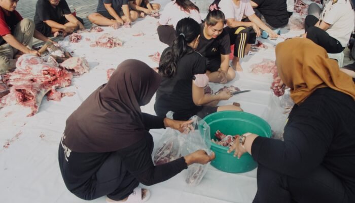 Sembelih Hewan Kurban, Lapas Perempuan Semarang: Momentum Perkuat Kepedulian Sosial di Hari Raya Iduladha