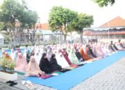 Ratusan Warga Binaan Lapas Perempuan Semarang Gelar Salat Iduladha