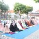 Warga Binaan Pemasyarakatan (WBP) melaksanakan salat Idul Adha 1447 H yang dipimpin ustadz Hafiz Mahmodi dari Kemenag bertempat di lapangan Kota Lama Lapas tersebut, Rabu (27/5/2026).