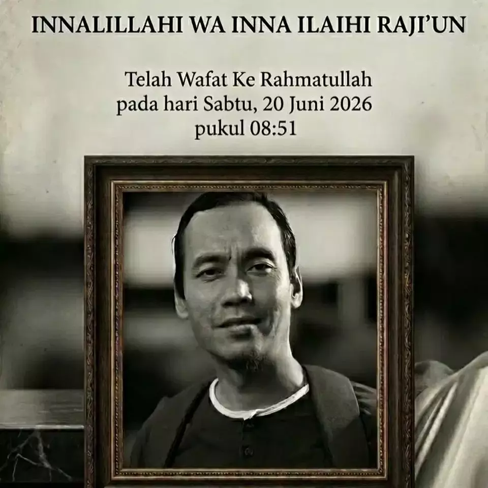 Aktor Icuk Nugroho pemeran Saep, bos copet di sinetron terkenal Preman Pensiun tutup usia pada Sabtu 20 Juni 2026