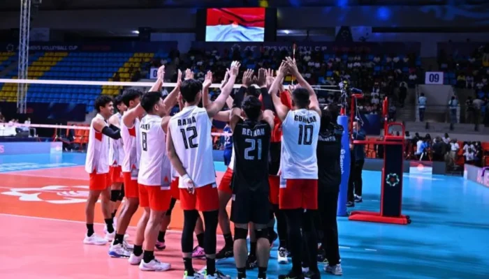 Puncaki ajang AVC Men’s Volleyball Cup 2026, PBVSI Guyur Bonus Rp 900 juta