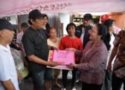 Tinjau Korban Kebakaran di Jagalan, Wali Kota Agustina Apresiasi Keguyuban Warga