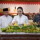 Walikota Semarang Agustina Wilujeng menghadiri Malam Tirakatan, Doa Bersama, dan Pagelaran Wayang Kulit peringatan Tahun Baru Islam 1 Muharram 1448 Hijriah di halaman Balai Kota Semarang, Senin (15/6).