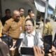 Walikota Semarang, Agustina Wilujeng saat diwawancarai awak media, baru-baru ini.