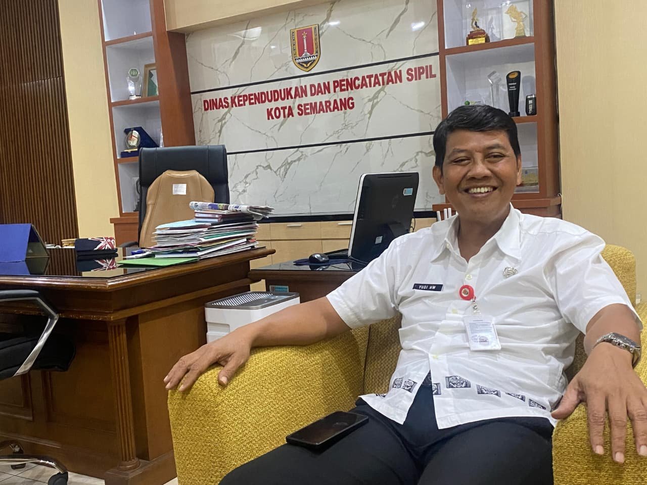 Plt. Asisten Pemerintahan Sekda Kota Semarang, Yudi Hardianto Wibowo