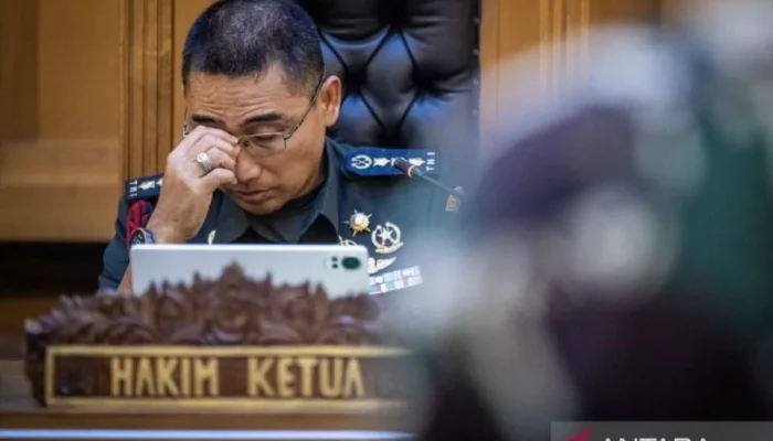 Putusan Sidang Kasus Penyiraman Air Keras ke Andrie, Dua Personel TNI Dipecat