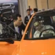 Suasana pameran otomotif Gaikindo Jakarta Auto Week (GJAW)