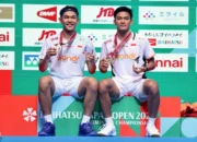 Fajar Alfian/Muhammad Shohibul Fikri berhasil menjuarai Japan Open 2026