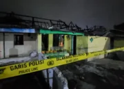 Belasan Rumah di Aspol Solo Ludes Terbakar