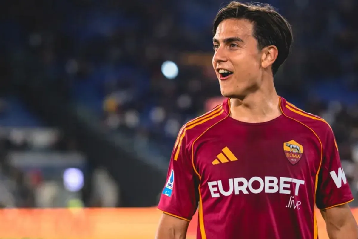 Paula Dybala pemain AS Roma