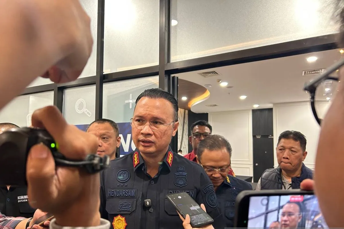 Direktur Jenderal (Dirjen) Imigrasi Hendarsam Marantoko