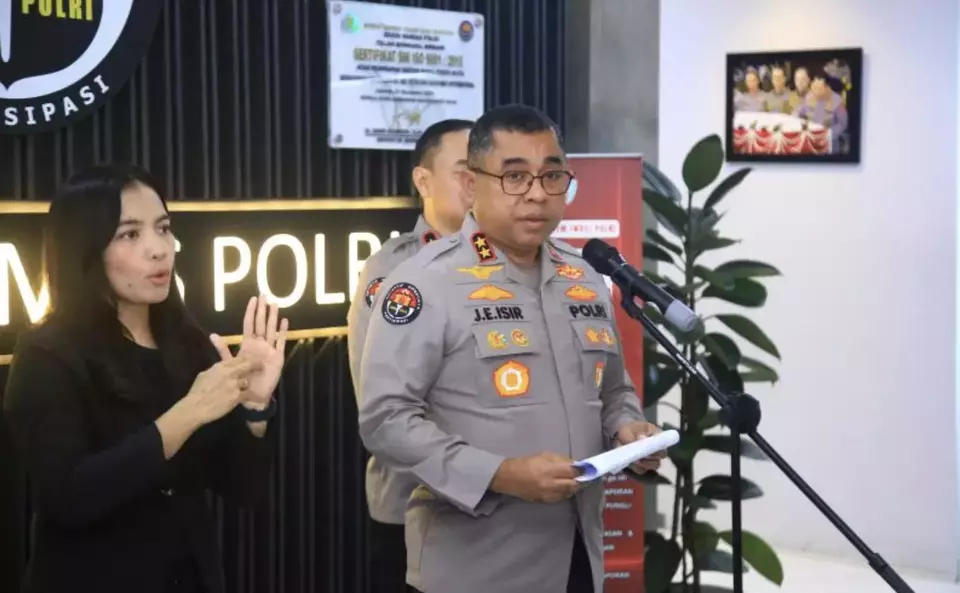 Kepala Divisi Humas Polri, Irjen Pol Johnny Eddizon Isir