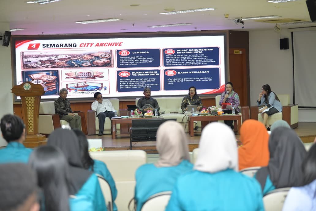 Walikota Semarang, Agustina Wilujeng menjadi narasumber dalam Seminar Nasional "Menyelamatkan Heritage Kota Maritim: Sejarah dan Pengembangannya di Medan.