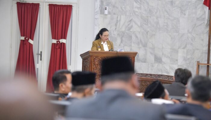 Optimis Raperda Pertanggungjawaban APBD 2025 Disetujui DPRD, Wali kota Agustina Tegaskan Jalankan Tata Kelola Pemerintahan
