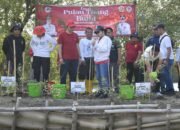 Wali Kota Agustina Wilujeng Ajak Karang Taruna Rawat Bibit Cemara Laut di Pulau Tirang