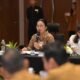 alikota Semarang, Agustina saat memberikan sambutan saat kunker Panja KOmisi VII DPRD RI di Gumaya Tower.
