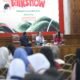 Walikota Semarang, Agustina Wilujeng saat membuka resmi acara konfrensi Anak Kota Semarang tahun 2026 di balaikota semarang.