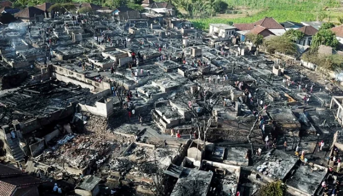 Korban Kebakaran Sade Lombok Masih Mengungsi di Rumah Kerabat, Alat Tenun Ikut Ludes