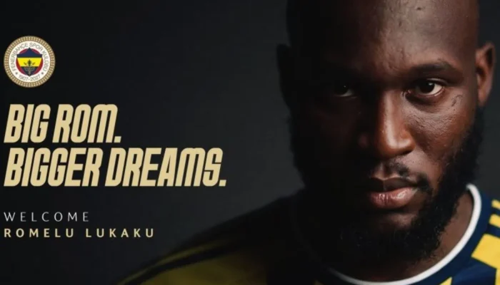 Tinggalkan Napoli, Romelu Lukaku Resmi Berseragam Fenerbahce