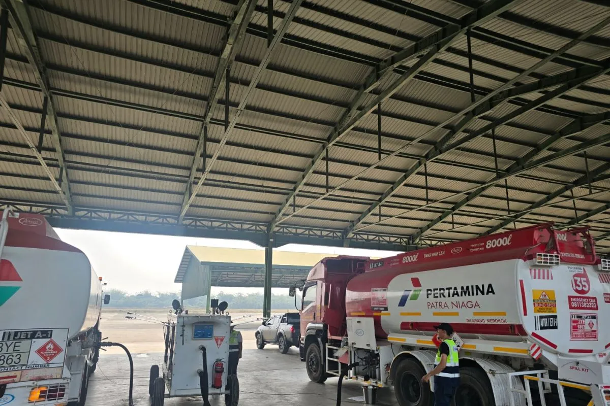 Pertamina pasok 750 kl avtur untuk Super Garuda Shield 2026.