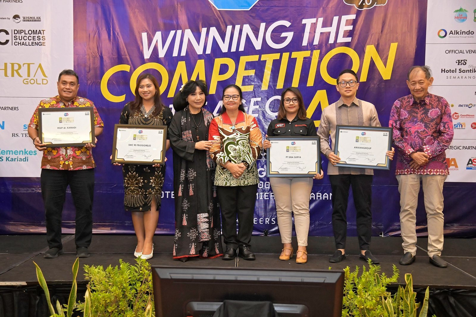 Walikota Semarang, Agustina Wilujeng menghadiri ajang Semarang Marketing Festival (SMF) 2026.