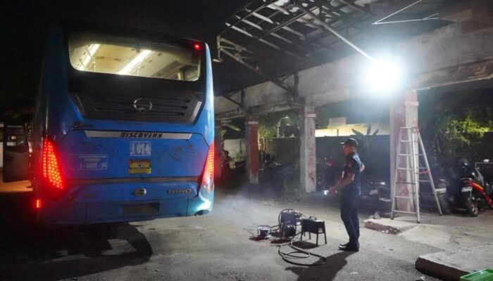 Sebanyak 11 Armada BRT Trans Semarang Diuji Kelaikan Ramp Check Berkala
