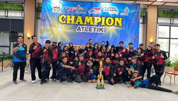 Kota Semarang Raih Juara Umum Peparpeda Jateng 2026