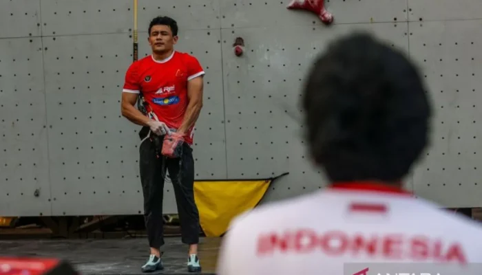 Ajang Kompetisi Mini Pelatnas Panjat Tebing Diikuti Puluhan Atlet Speed