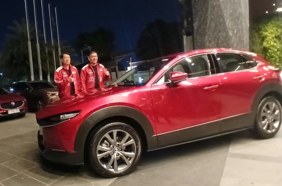 Penampilan lebih modern dari varian terbaru New Mazda CX-30 yang akan dipamerkan dalam ajang BCA Expo Semarang 2026 di 23 Shopping Center, POJ, Marina Semarang.