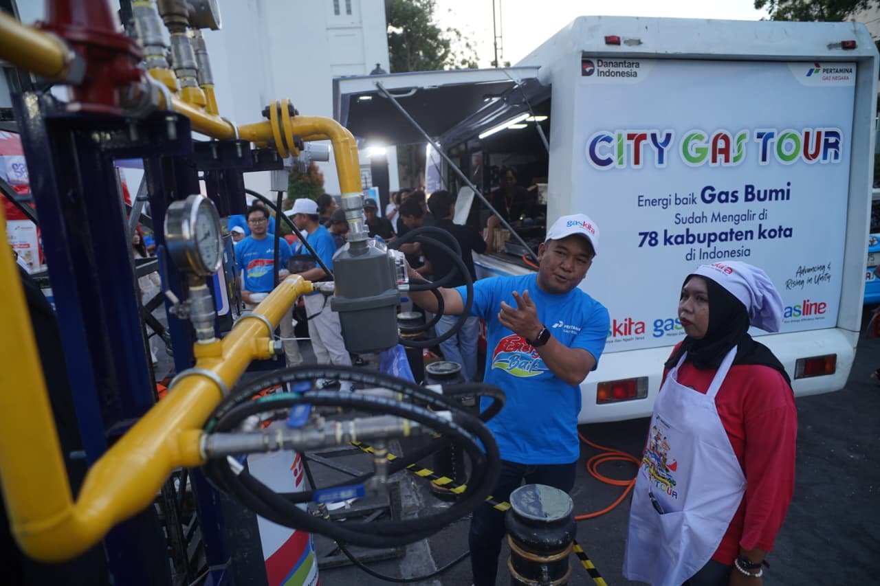 PT Perusahaan Gas Negara (Persero) Tbk (PGN) kembali menggelar City Gas Tour 2026 di Kota Lama Surabaya, Sabtu (12/9/2026).