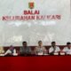 Suasana penyuluhan kepada juru parkir (jukir) di Balai Kelurahan Kalicari, Semarang