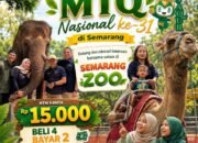 Dukung Ajang MTQ Nasional, Semarang Zoo Beri Diskon Tiket Masuk