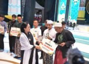 Walikota Semarang, Agustina Wilujeng menghadiri Festival Rebana Nasional sekaligus menyerahkan hadiah untuk para pemenang saat penutupan MTQ Nasional XXXI Tahun 2026.
